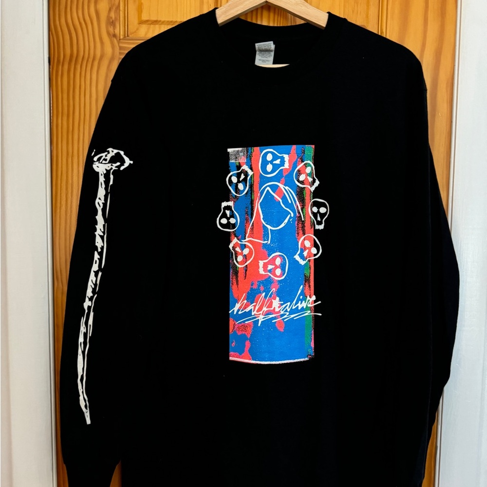 Half Alive Conditions of a Punk limited release Graphic Long Sleeve T-Shirt, M